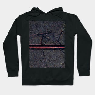 Red Line Intersect Hoodie